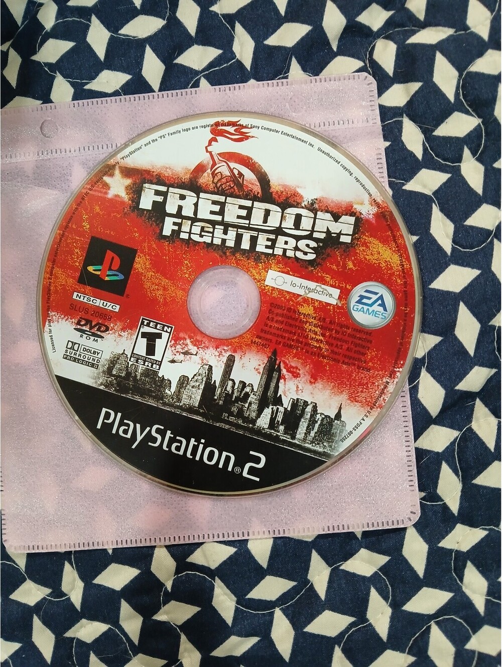 Freedom Fighters PS2 (Sony PlayStation 2, 2003)